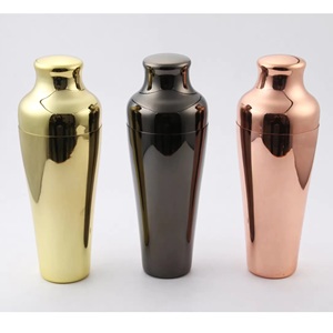 Shaker en acier inoxydable de haute qualité 500 ml, couleur or rose, écologique, sans danger pour les aliments, prix direct usine, fabricant indien - Product Image 5