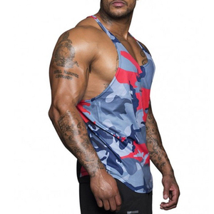 Débardeur à capuche sans manches pour homme, en polyester, couleur beige, grande taille, pour musculation et fitness, personnalisable avec logo, vente en gros - Product Image 3