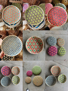 Plato Decorativo de Pared de Seagrass Hecho a Mano, Cesta Colgante Tejida Ecológica para Decoración del Hogar, Hecho en Vietnam - Product Image 5