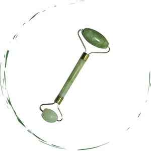 Rullo Facciale in Giada per Massaggio e Relax - Product Image 1