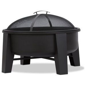 Fira <b>Pits</b> Latest Design Outdoor Garden Metal Iron <b>Fire</b> <b>Pit</b> for BBQ Patio Outdoor Heating Premium Design Easy to Use Black Coated - Product Image 2