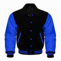 Veste de baseball universitaire brodée sur mesure pour hommes, veste en laine de style universitaire avec patchs en chenille et style vintage