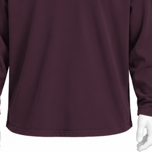 T-shirt à manches longues Plum Reversed LS, effet vintage, coupe ample, épaules tombantes, coton, unisexe, style streetwear décontracté - Product Image 5