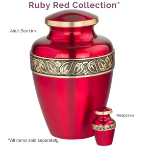 Urne funéraire en laiton blanc, forme de vase, design traditionnel, couleur vive et audacieuse, style américain, capacité de 200 pouces cubes - Product Image 4