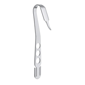 Retractor de Rodilla con Palanca Ósea, Punta Larga y Cega de 9.12 mm, Ancho de Mandíbula de 4.1 mm, 24 mm, Acero Inoxidable, Instrumentos Quirúrgicos Óseos Premium - Product Image 6