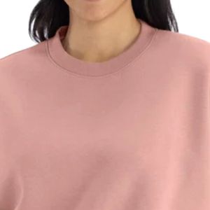 เสื้อสเวตเชิ้ตคอกลมทรงโอเวอร์ไซส์สำหรับผู้หญิง แขนยาว ผ้าฟลีซนุ่ม สวมใส่สบาย สไตล์ลำลอง เหมาะสำหรับใส่ในชีวิตประจำวัน - Product Image 3