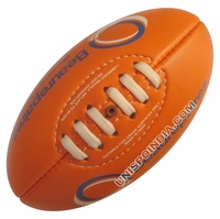 Ballons de football australiens UNISPO de qualité supérieure en PVC, mini 21 cm, logo personnalisé, fabrication experte, haute durabilité, respectueux de l'environnement