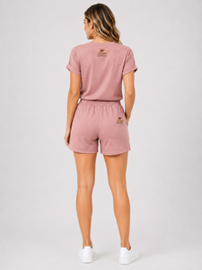 Conjunto de Pantalones Cortos de Algodón 100% de la Mejor Calidad para Hombre, Ropa Casual de Verano, Corte Regular, Manga Corta, Transpirable, Diseño 2 en 1, Estilo Urbano - Product Image 3