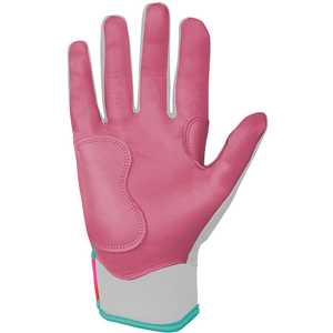 NOVERA INDUSTRIES Custom <b>Baseball</b> Batting <b>Gloves</b> Short Cuff Leather Hook Loop Closure Lightweight Adult Custom Logo OEM - Product Image 5