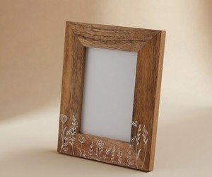 Rustic Handcrafted Eco-Friendly Durable Mango Wood <b>Photo</b> <b>Frame</b> for Tabletop Use Great for Home Office Decor and Gift Ideas - Product Image 3