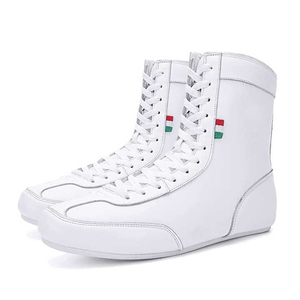 Top Trending Customized Logo <b>Boxing</b> Shoes in Solid Color for Outdoor Usage Stylish New Design <b>Boxing</b> Shoes Breathable OEM - Product Image 1