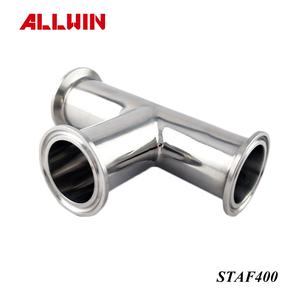 Raccords sanitaires en acier inoxydable Connecteur en T à 3 voies - Product Image 2