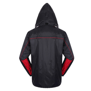 Veste coupe-vent personnalisée pour homme, imperméable, avec fermeture éclair, vêtements de sport, coupe-vent pour homme 2026 - Product Image 3