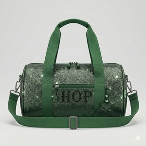 Cheerleading Duffle <b>Bags</b> Custom Cheer <b>Bag</b> Durable Lightweight Sports <b>Glitter</b> duffle <b>Bags</b> with shoe compartment customize design - Product Image 3
