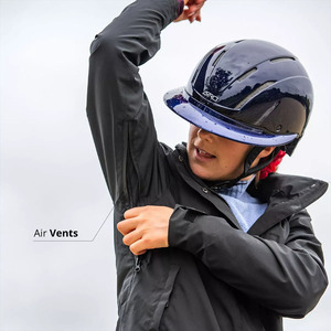 Manteaux d'équitation australiens imperméables en gros pour hommes, longs manteaux Duster en toile cirée, pour l'équitation - Product Image 4