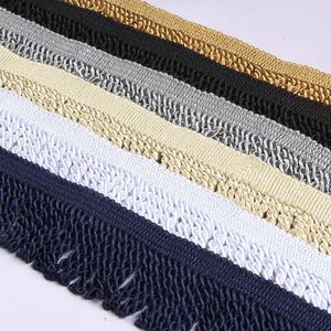 Nouvelle Frange Décorative en Fil Doré de Haute Qualité pour Textile de Maison, 60, 80, 120 mm, Garniture Bouclée à Pompons pour Vêtements - Product Image 5