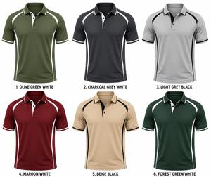 T-shirt à manches courtes noir et or pour homme, en jersey, séchage rapide, tricoté, style décontracté, mélange polyester/coton de haute qualité - Product Image 6
