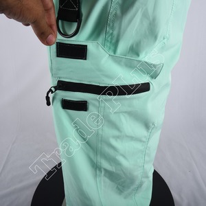Pantalones de Esquí Impermeables y Transpirables de Talla Grande, Color Verde Menta, con Cierre de Cremallera, para Deportes de Invierno al Aire Libre - Product Image 2