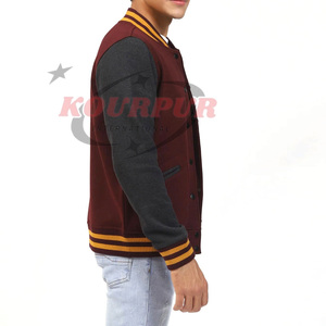 Veste universitaire pour homme avec poches, logo sur le devant - Tendance, élégante, confortable, tissu respirant, personnalisable, haute qualité, vente en gros - Product Image 3