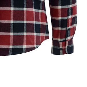 เสื้อเชิ้ตผู้ชายไซส์ใหญ่ผ้าฝ้าย High Street แบบถัก ซับในเนื้อนุ่ม ติดกระดุม ทรงปกติ สั่งตัดได้ เสื้อผ้าฤดูใบไม้ร่วง - Product Image 6