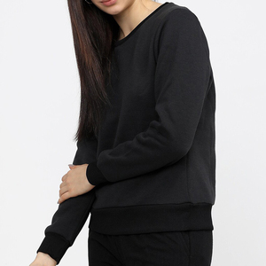 เสื้อสเวตเชิ้ตผู้หญิงแบบลำลองพิมพ์ลายตัวอักษรทรงหลวม สไตล์ใหม่ พรีเมียม สำหรับฤดูหนาว รับผลิตตามสั่ง สีและโลโก้ตามต้องการ ขายส่ง - Product Image 3