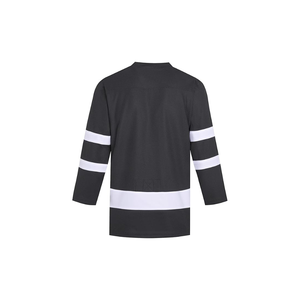 Venta al por Mayor de Camisetas de Hockey sobre Hielo Personalizadas, Transpirables, que Absorben la Humedad, de Poliéster/Algodón, Ropa Deportiva para Hombre, Uniformes de Equipo, Práctica - Product Image 2