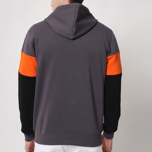 เสื้อฮู้ดผู้ชายทรงปกติ สีดำล้าง ผ้าโพลีเอสเตอร์/คอตตอน สไตล์ลำลอง มีกระเป๋า เป็นมิตรกับสิ่งแวดล้อม ระบายอากาศได้ดี เหมาะสำหรับฤดูหนาว ดีไซน์สั่งทำได้ - Product Image 2