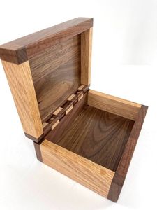 Handcrafted Eco-Friendly <b>Wooden</b> Jewelry <b>Box</b> Customizable Jewelry Organizer <b>Storage</b> Case Premium Finish Modern Design - Product Image 3