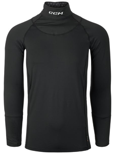 C C M Neck Guard Long Sleeve Baselayer Top - Youth | Pure Hockey Equipment - Product Image 2
