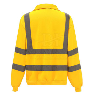 Design Your Own Safety <b>Jacket</b> Made In Pakistan Safety <b>Jacket</b> Top Trending Reflective Work Safety <b>Jacket</b> with Turn Collar - Product Image 3