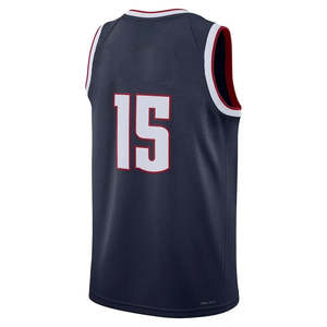 Conjunto de Camisetas de Baloncesto Personalizadas para Hombres Adultos, Transpirables, Antibacterianas, de Secado Rápido, sin Mangas, Tallas Grandes, para Entrenamiento en Equipo - Product Image 3