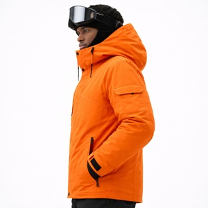 Proveedor de Chaquetas de Esquí, Chaqueta de Nieve Personalizada de Invierno, Cortavientos, con Cierre, Impermeable, Transpirable, Aislada, Ecológica, con Capucha, 100% - Product Image 2