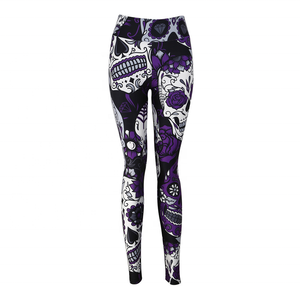 Leggings de Yoga de Alta Calidad para Mujer, Tallas Grandes, Cintura Alta, Logotipo Personalizado Impreso, Ropa Deportiva de Spandex, Artículo Personalizado - Product Image 3