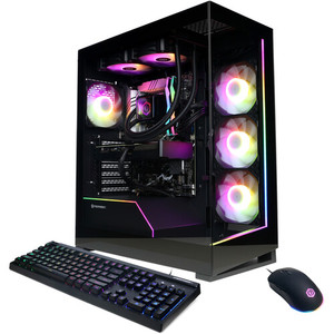 คอมพิวเตอร์ตั้งโต๊ะ CyberPowerPC Gamer Sup-Liquid Cool รุ่นใหม่จากโรงงาน หน้าจอ 21 นิ้ว Intel Core I7-14700KF SSD+HDD Windows 10 - Product Image 1