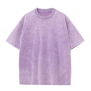T-shirts imprimés pour hommes en coton 100% de qualité supérieure 230GSM, logo personnalisé, streetwear décontracté, t-shirt graphique en coton lourd, vente en gros - Product Image 6