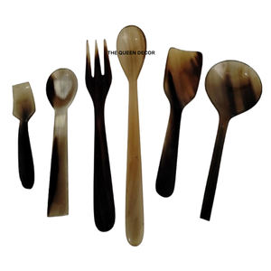 Cuchara de Material de Cuerno Sostenible Personalizada, Clásica, 100% Natural, Producto en Oferta para el Hogar - Product Image 4