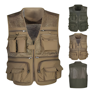 Chaleco de Seguridad Refrigerante con Cremallera, Alta Visibilidad, Reflectante, Ligero, Transpirable, Impermeable, Táctico, para Trabajo y Construcción, para Hombres y Mujeres - Product Image 3
