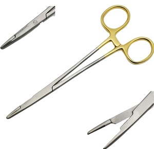 Portaagujas Olsen Hegar de Alta Calidad, 5.5\", Acero Inoxidable Alemán TC, Grado Premium, Tijeras Manuales de Carburo de Tungsteno - Product Image 2