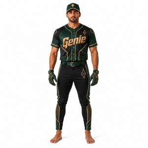 Uniforme de béisbol de alto rendimiento diseñado para jugadores activos con materiales flexibles y construcción confiable. - Product Image 1