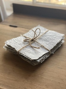 New Sustainable Packaging <b>Paper</b> Sheets A Sizes Handmade Fiber <b>Paper</b> for Luxury Products Surface for Painting and Sketching Use - Product Image 1