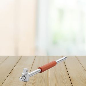 Fournisseur Taïwanais – Barre en T 2-en-1 rapide et coulissante de 3/8 po x 255 mm avec finition miroir, en acier au chrome-vanadium métrique, pour bricolage (ODM/OEM) - Product Image 1