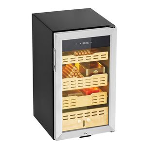 Humidor Elettrico per Sigari da 75L, 450 Pezzi, Raffreddamento a Compressore, Controllo Costante di Umidità e Temperatura per Uso Domestico - Product Image 1