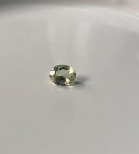 Aguamarina Amarilla Natural, Gema Suelta, Corte Oval Facetado, 11x8x5 mm, 2 CTS, Excelente para Creación de Joyería, Color Rajastha - Product Image 1