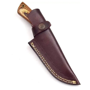 Couteau de chasse personnalisé avec lame et manche en acier inoxydable pour équipement de plein air, couteaux fabriqués en usine à vendre - Product Image 5