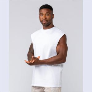 Camisetas de Gimnasio Personalizadas con Logotipo, Talla Grande, de Algodón para Hombre, Ecológicas, Transpirables, Estilo Urbano, para Fitness, Entrenamiento y Fisicoculturismo - Product Image 4