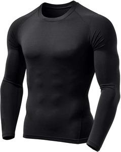 Ensemble de survêtement de compression imprimé pour homme, 2 pièces, respirant, écologique, en Spandex/Polyester, pour la gym, avec logo personnalisé - Product Image 4