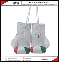 Mini-gants de boxe personnalisés avec drapeau national, porte-clés de voiture en cuir PU, anti-humidité, pour adultes, vente en gros, OEM, États-Unis, Grèce