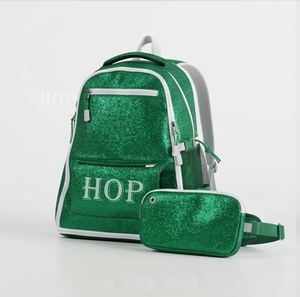Custom Glitter Cheerleading <b>Backpack</b> Sparkly Cheer Bag OEM Wholesale Dance Team Bag Personalized Logo Large Capacity <b>Backpack</b> - Product Image 6
