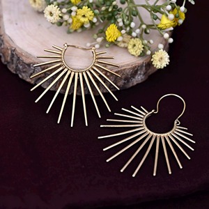 Pendientes de Latón para Uso Diario, Cómodos y Ligeros, Precio de Fábrica al por Mayor, Artesanía en Metal - Product Image 6