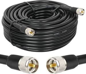 Adaptador RF UHF Macho de Latón Chapado en Oro de 10A para Cable RG 217 - Product Image 2